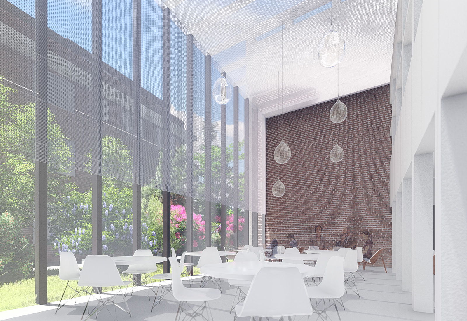 Manly Sydney hotel render atrium