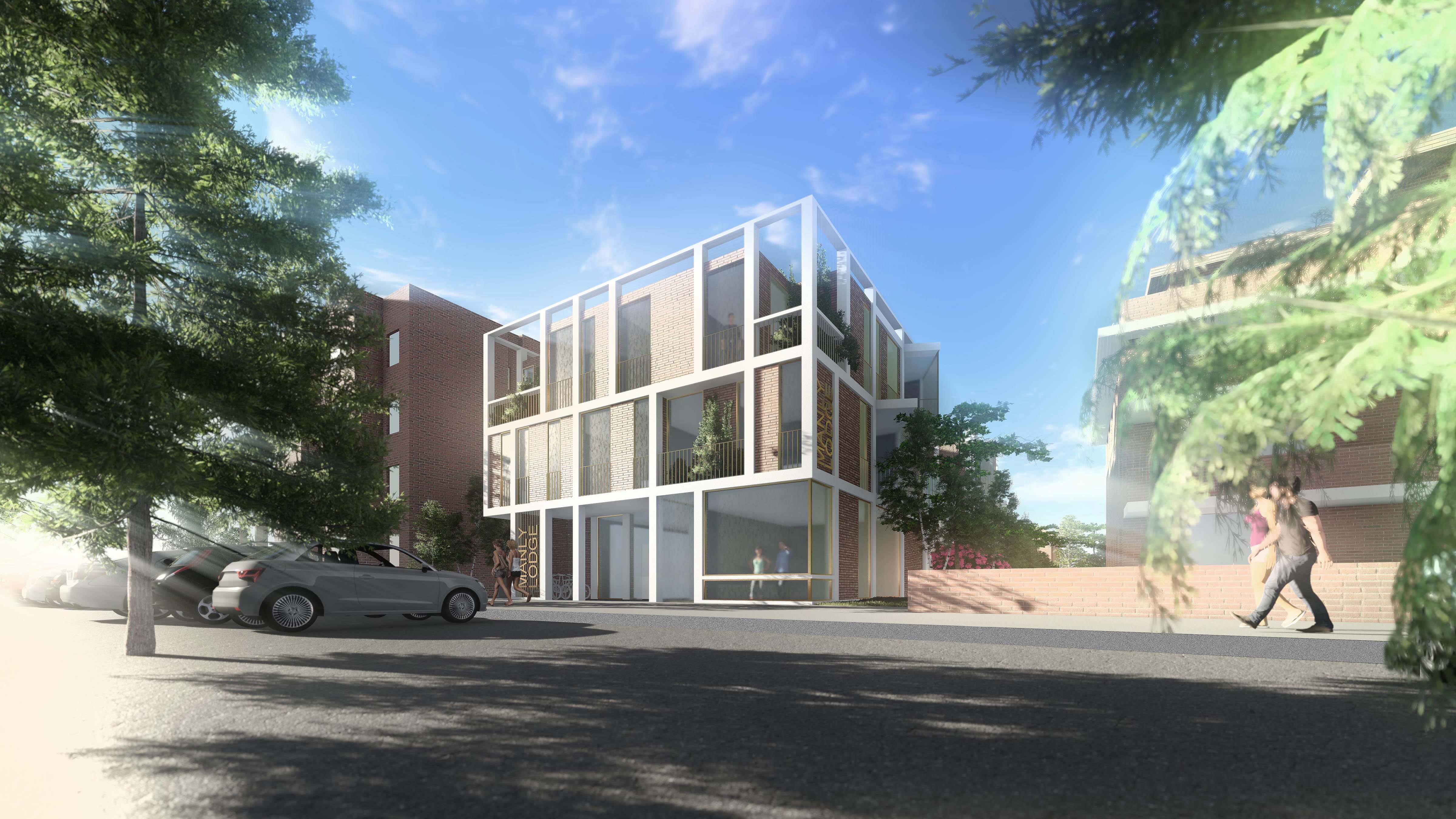 Manly Sydney hotel render exterior