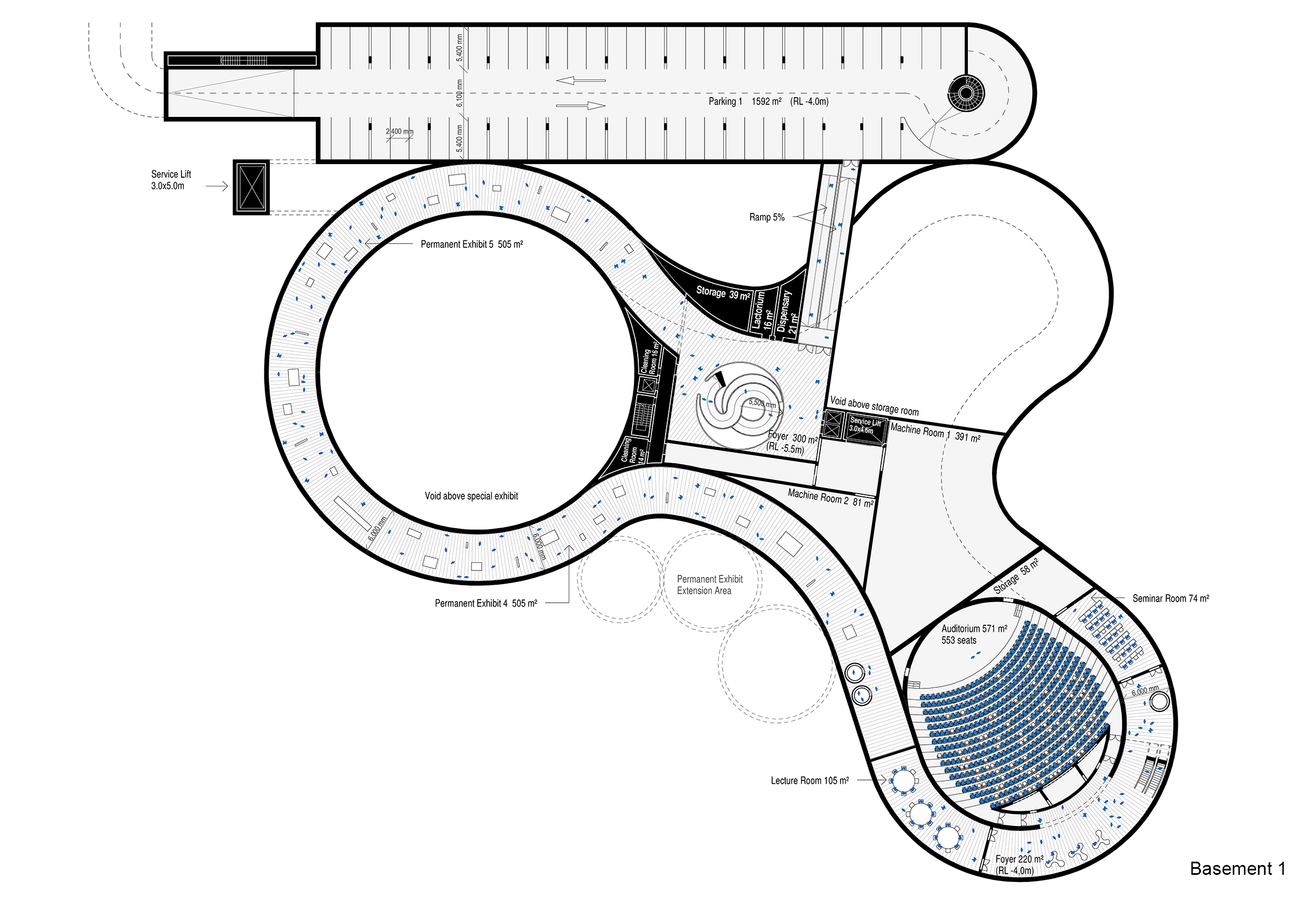 National Museum of World Writing basement 1