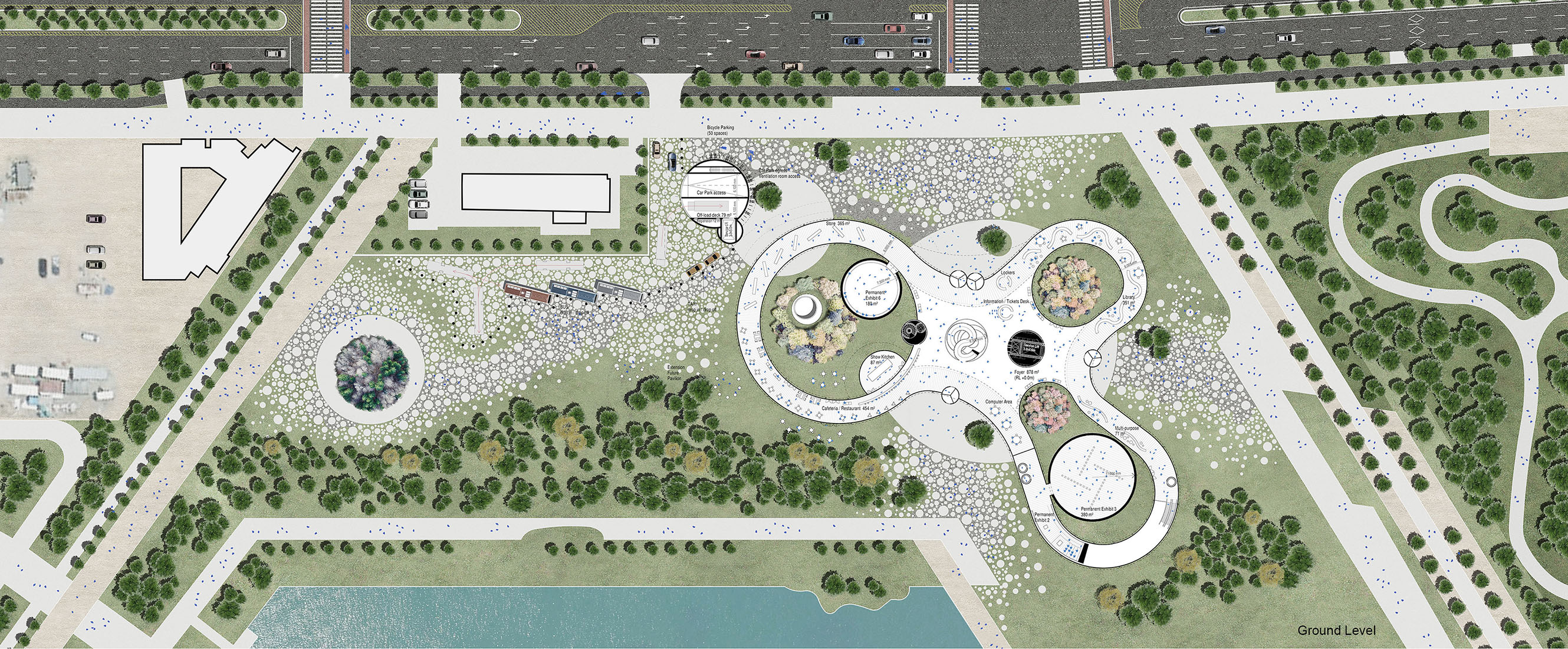 National Museum of World Writing ground level