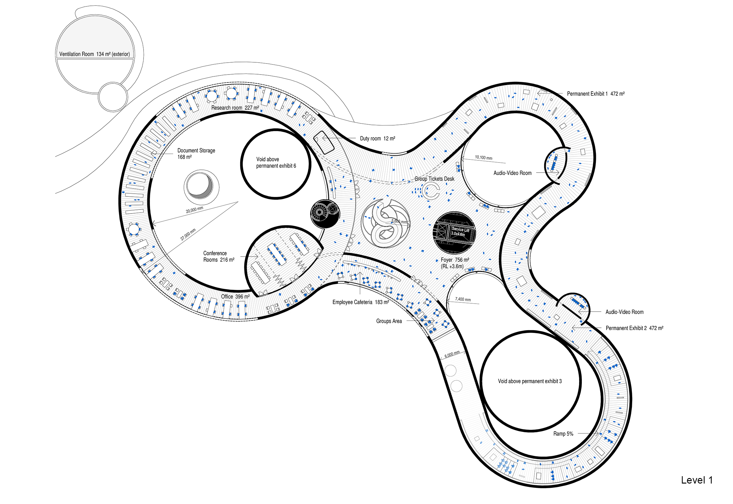 National Museum of World Writing level 1